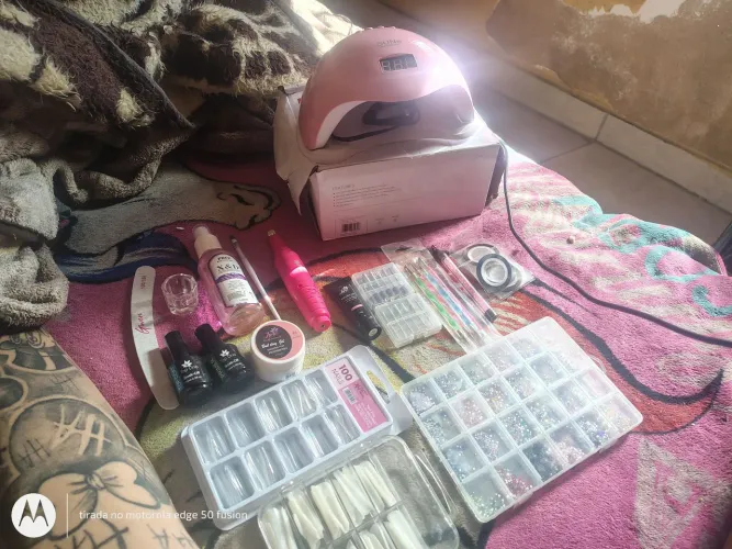 kit unha de gel 