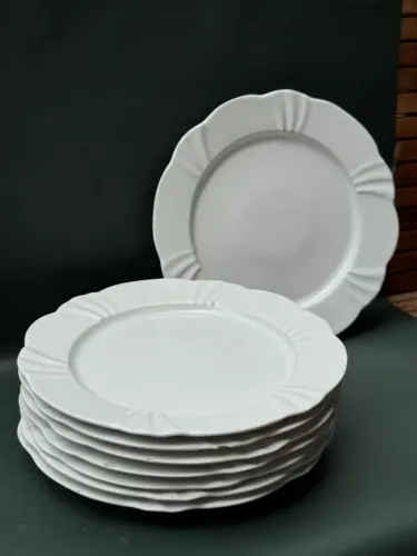 Conjunto De 12 Pratos Rasos 29cm COM AVARIAS