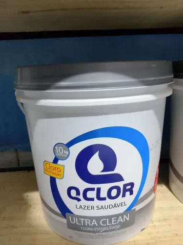 Cloro para Piscina QClor Ultra Clean 10kg