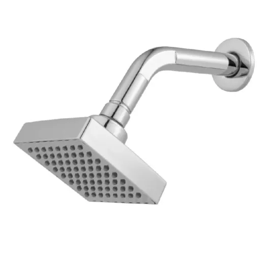 Ducha Quadrada Articulável Inox - Chuveiro a Gás