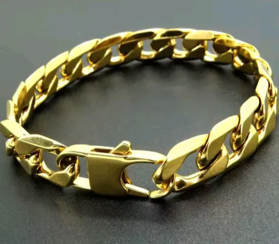 Pulseira Dourada Masculina