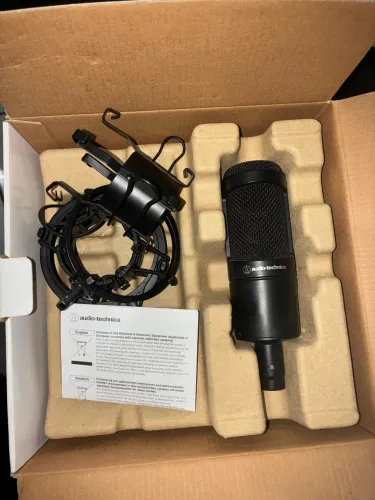 KIT PROFISSIONAL DE GRAVAÇÃO - Audio-Technica AT2035