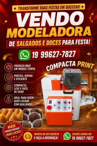 MODELADORA PARA SALGADOS E DOCES