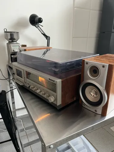 Toca discos 3 em 1 National SS 5000