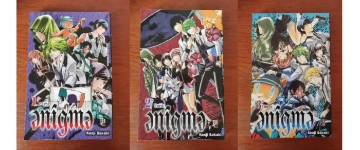 Mangá Enigma - Vol. 1 Ao 3