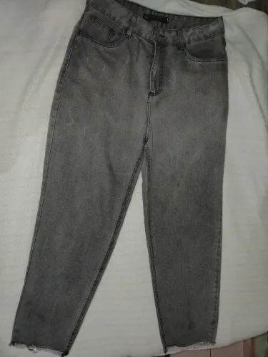 Calça Jeans Estilo Mom Feminina Tamanho 42