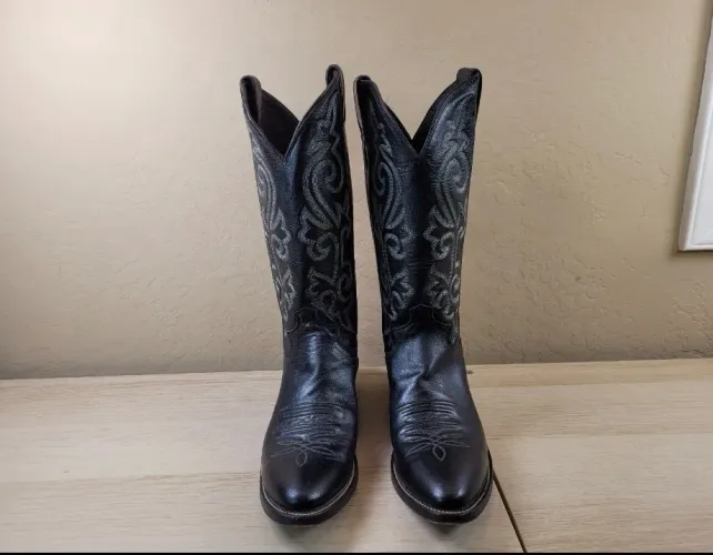 Bota Country JUSTIN preta