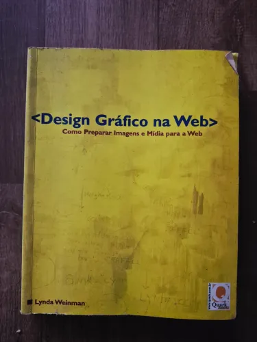 Livro Design Gráfico na Web - Lynda Weinman (Relíquia/Coleção)