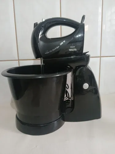 Batedeira Philips Walita 300W Preta.