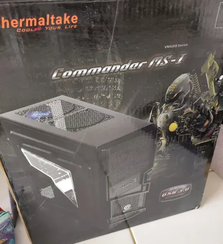 Gabinete Gamer ATX Thermaltake Commander MS-I + 1 Fan + Filtros Silverstone