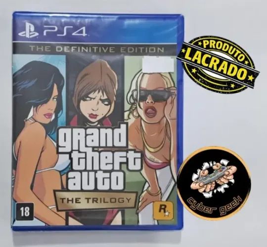 JOGO PLAYSTATION 4 GTA THE TRILOGY LACRADO!!!