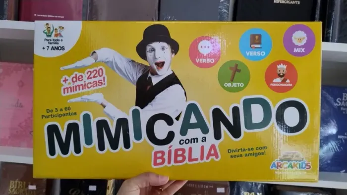 JOGO GOSPEL MIMICANDO com a bíblia