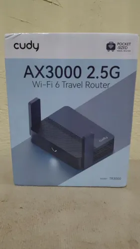 Roteador CUDY TR3000 AX3000 - Porta 2.5 Gbps