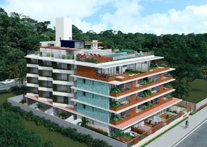 Apartamento a venda com 1 quarto, 1 vaga no Cabo Branco - Joao Pessoa/PB