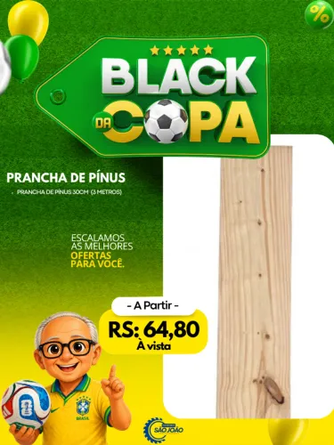 Prancha de Pinus - Promoção  Aracaju