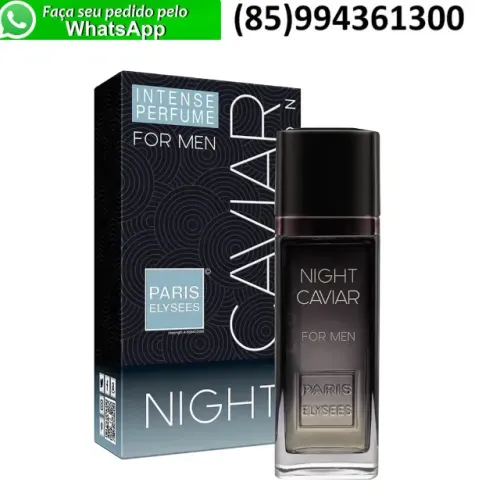 Perfume Masculino Paris Elysees Night Caviar 100ML