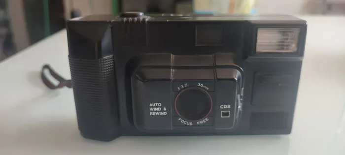 Câmera vintage enfeite
