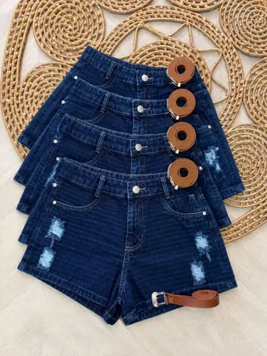 Short jeans c/cinto