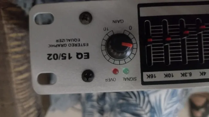 Equalizador winvox EQ 15/02 novo nunca usado 