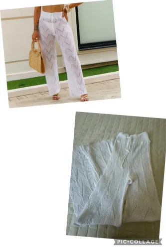 Calça saída de praia