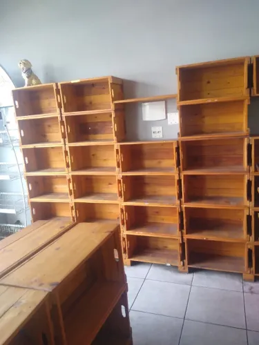 Caixotes de Madeira - 30 unid. para Org. Lote de 30 ou 20 Unid. 