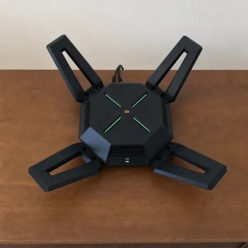 Roteador Gamer Xiaomi Mi AX9000 Wi-Fi 6 Tri-Band -12 antenas! - V.Global - Ótimo Estado!