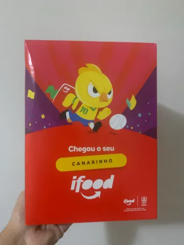 Kit Completo Canarinho iFood Seleção Brasileira 2002 Penta - Na Caixa + Card Holográfico