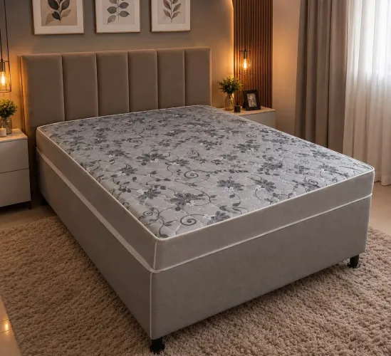 Cama box casal super luxo