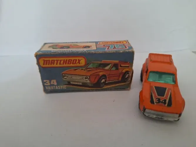 Carrinho Matchbox Antigo Vantastic