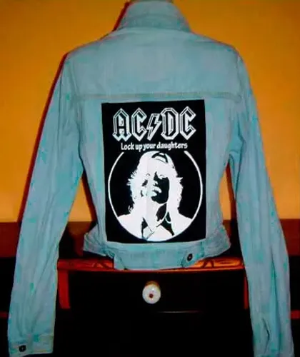 Ramones Jaqueta feminina Slayer Sepultura Ac Dc