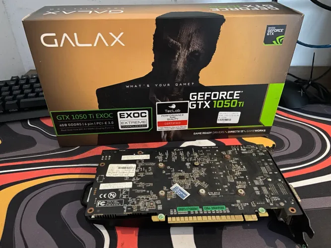 Galax GTX 1050 Ti EXOC 4GB