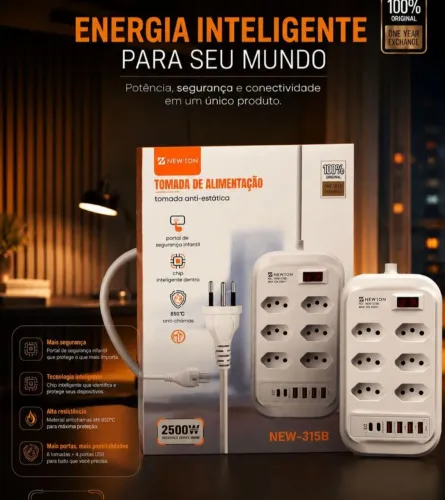 6 Tomadas bivolt