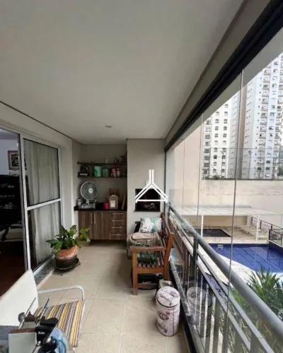 Varanda Gourmet, 3 dormitorios, sendo 1 suite, 2 vagas à venda, 118 m² por R$ 1.900.000 -