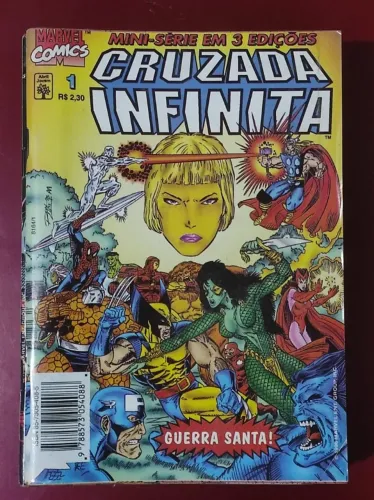 Cruzada Infinita - Minissérie Completa - Formatinho - Editora Abril
