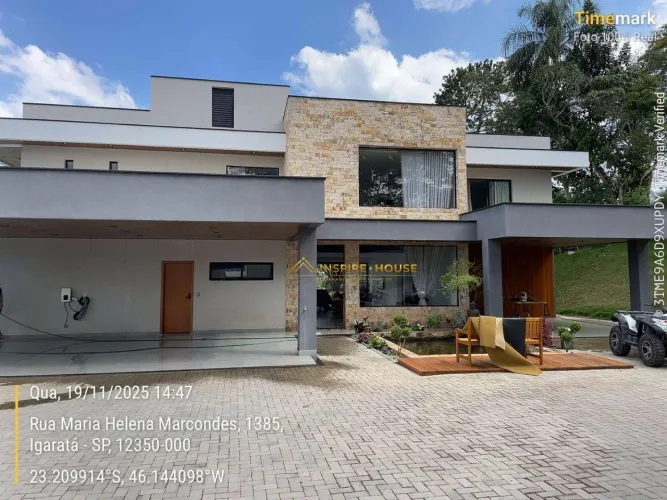 Sobrado com 5 dormitórios à venda, 900 m² por R$ 6.900.000 - Centro - Igaratá/SP