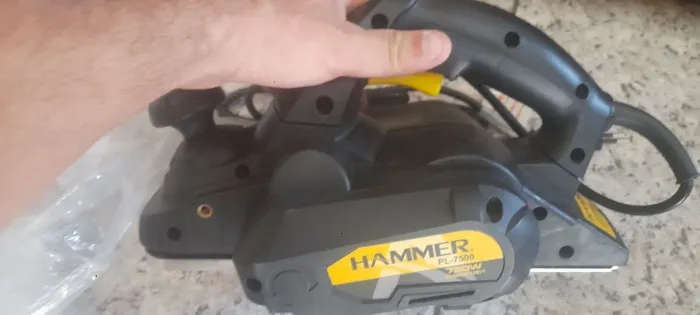 hammer Plaina 750w 127v usado somente para esperimentar semi nova.