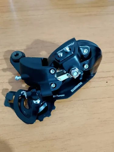 Câmbio Traseiro Shimano Tourney Ty300 6 7 8v Sem Gancheira Mtb Bike