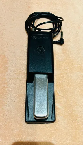 Pedal Sustain Roland Dp10 Para Teclado e piano elétrico.