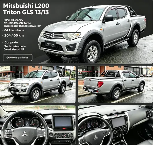 Mitsubishi L200 Triton GLX 3.2 CD TB Int.diesel MEC 2013