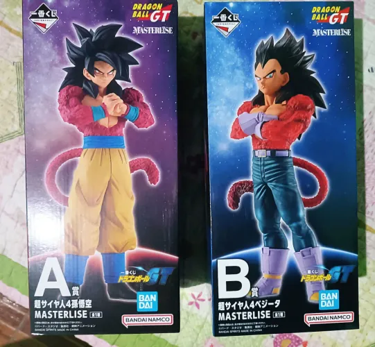 Goku e Vegeta ssj4 Masterlise Lacrado