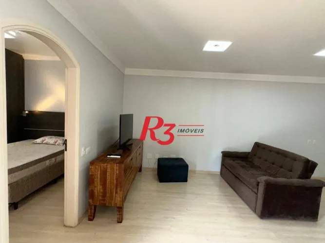 Flat no Gonzaga-Santos, Localização Privilegiada !!!
