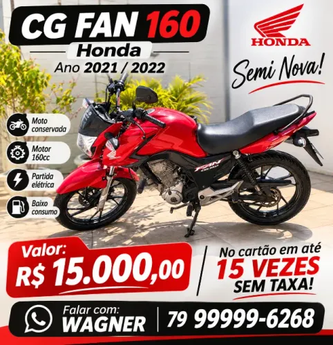 Honda CG 160 FAN Flex 2021