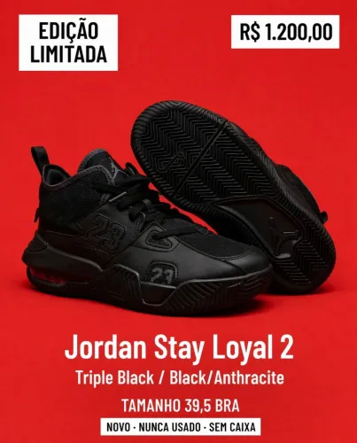 JORDAN STAY LOYAL 2 TRIPLE BLACK