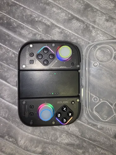 Controle aolion com capa e case para nitendo sw