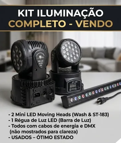 Kit iluminação - Completo