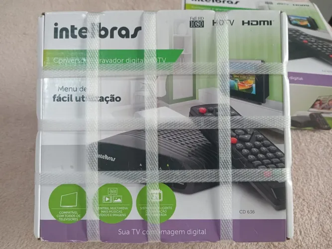 Conversor gravador digital HD TV 1080. Ler descrição 