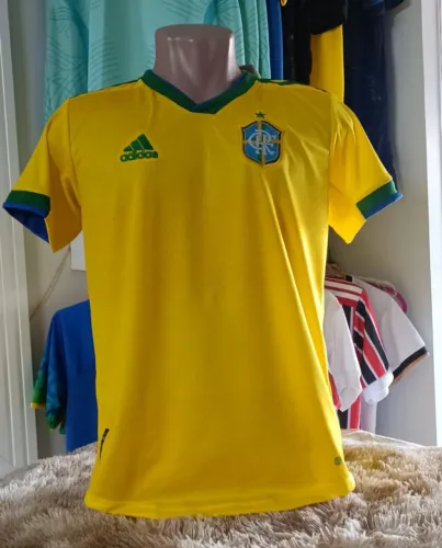 Camisa amarela FLAMENGO e Brasil