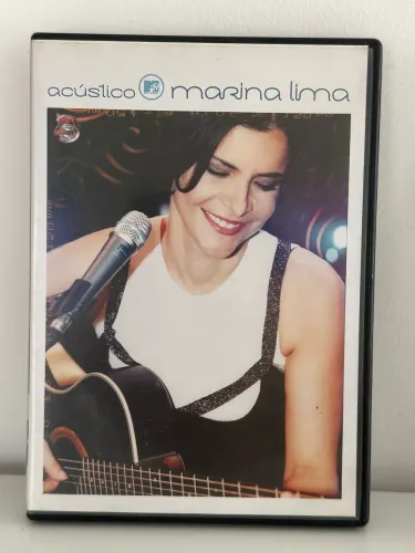 Dvd acústico MTV Marina Lima