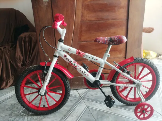 Bicicleta infantil Homem Aranha Aro 16