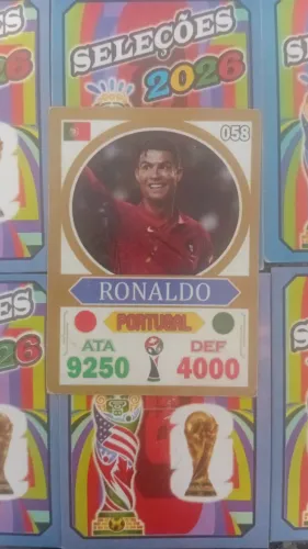 Card especial do Cristiano Ronaldo seleções 2026